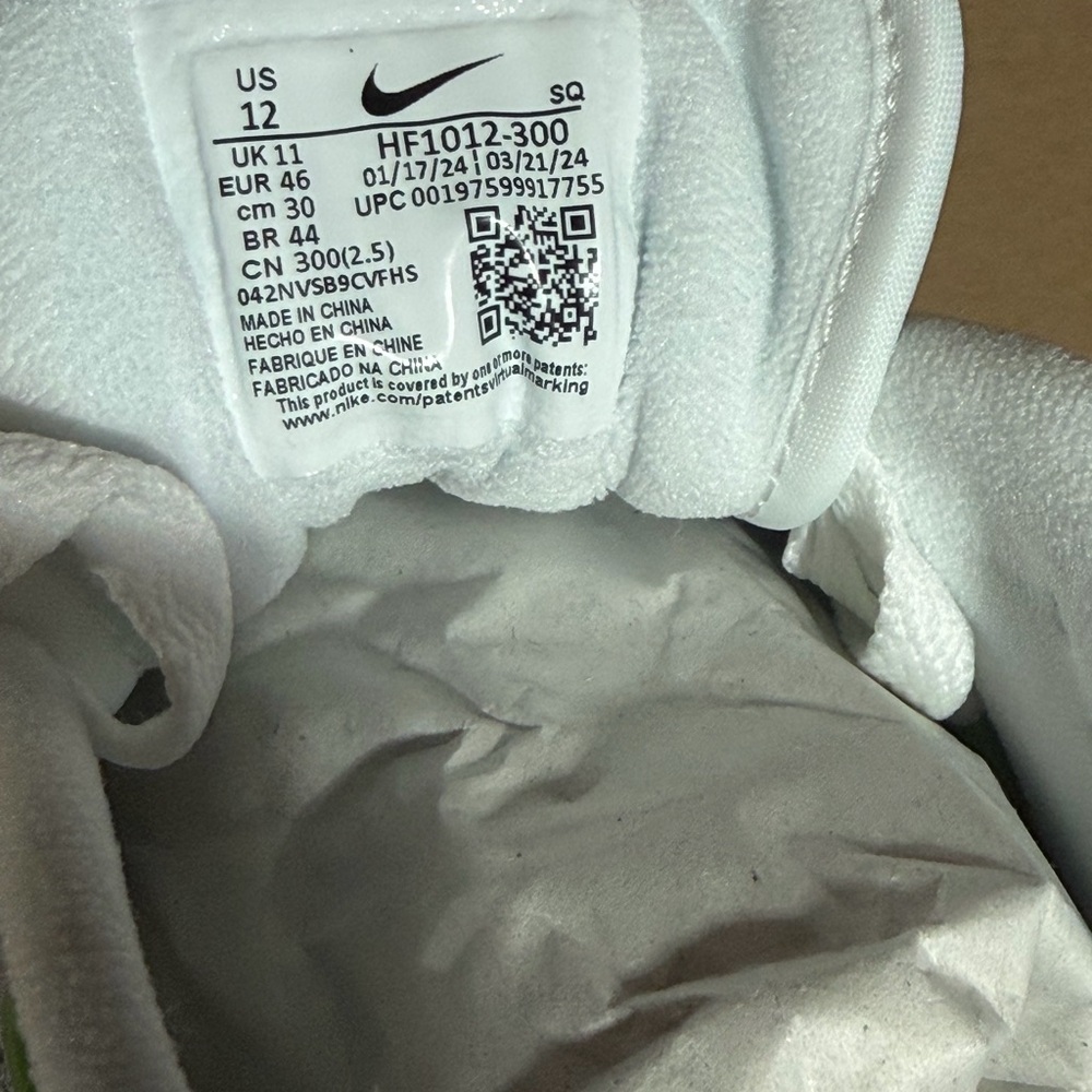 Nike Air Max 1 Patta 20th Anniversary “Chlorophyll” HF1012-300 – Men’s 12 – NEW - Picture 9 of 12